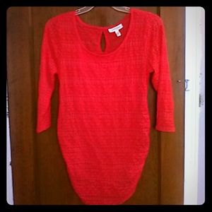 Maternity Lace 2-Layer Top